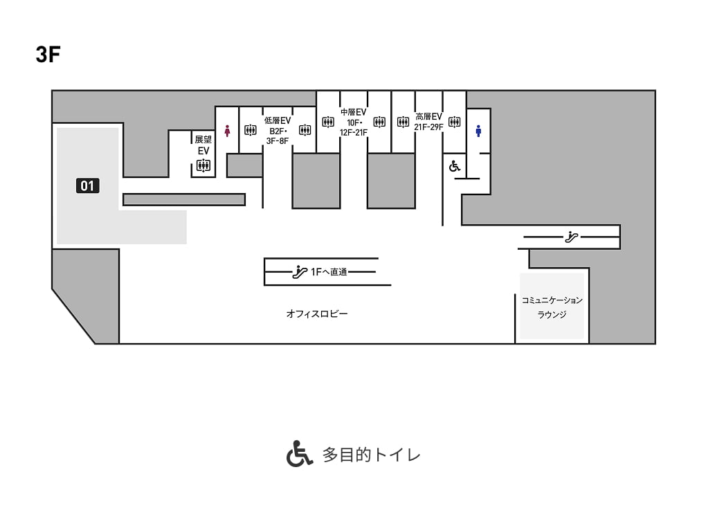 3F フロアマップ