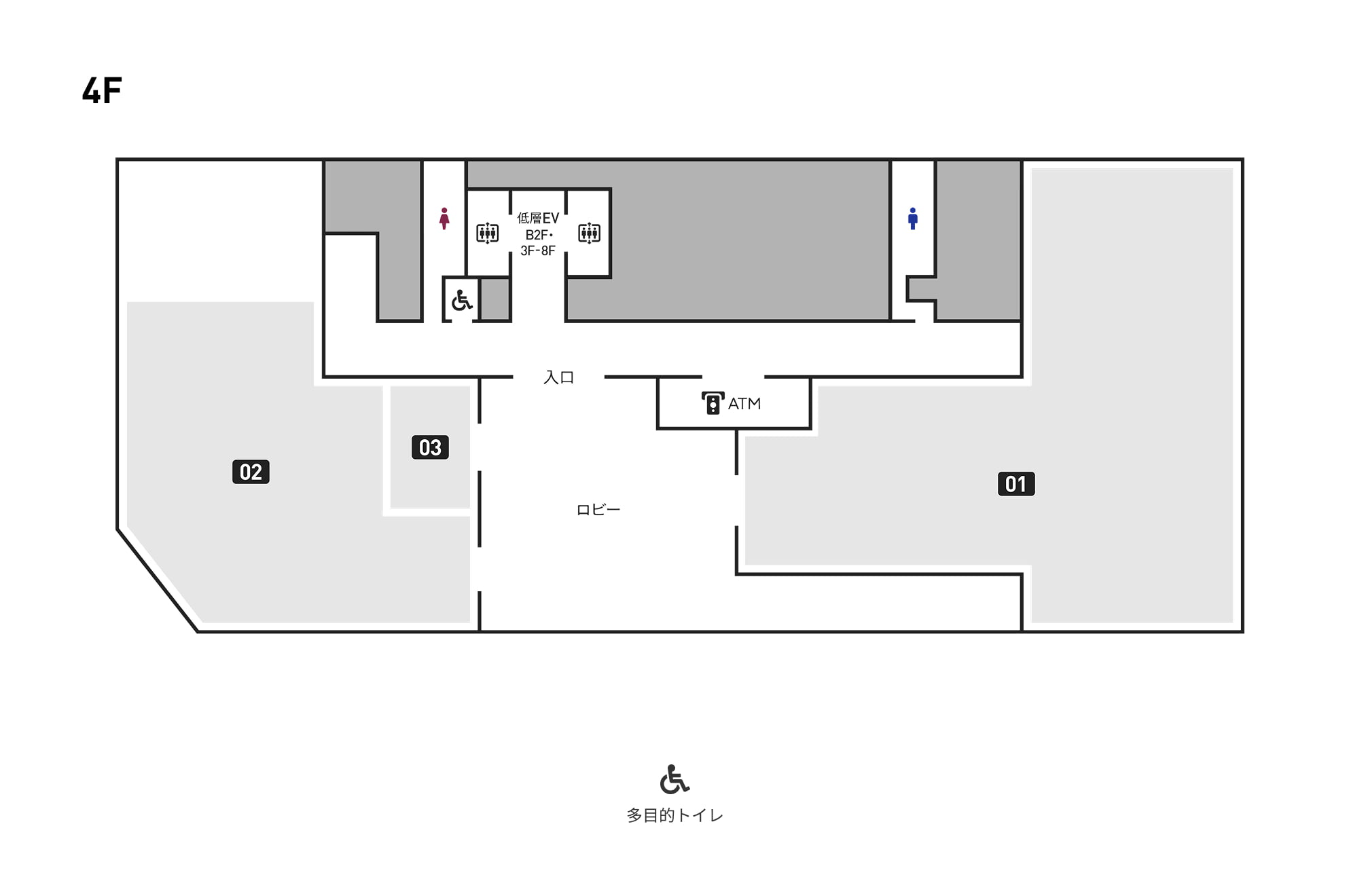 4F フロアマップ