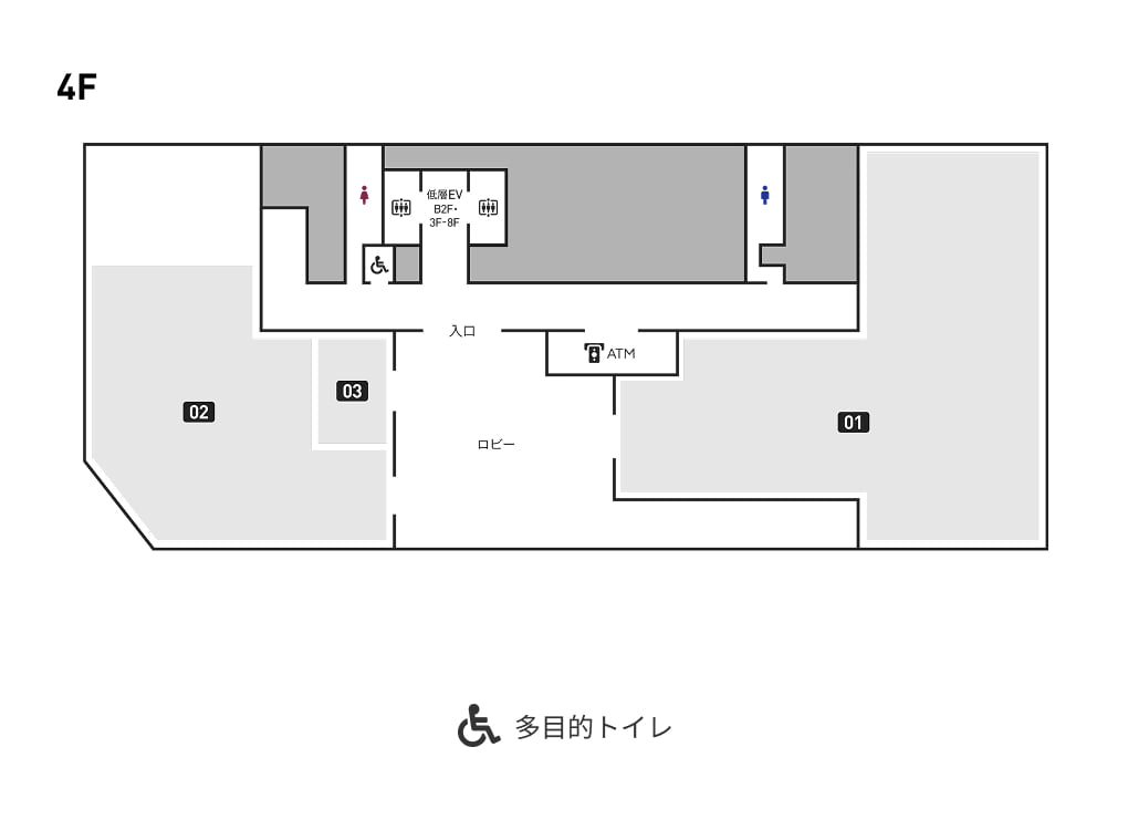 4F フロアマップ